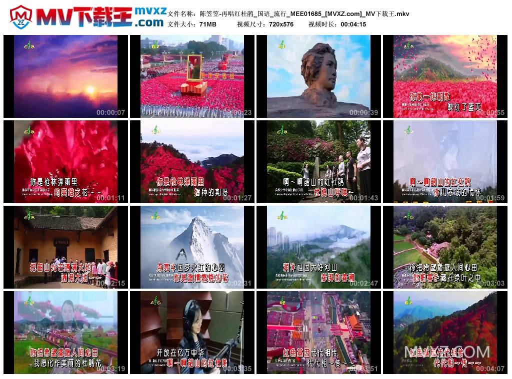 陈笠笠-再唱红杜鹃_国语_流行_MEE01685